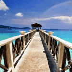 bridge over water representing bridging AI knowledge gap