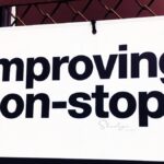 wall sign improving non-stop following goals objectives outcomes