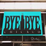 building sign bye bye like resigning from your job