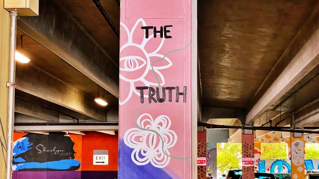 street art the truth of a reason for resigning