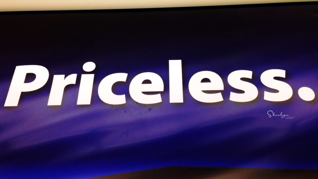 wall sign priceless return on investment ROI