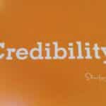 wall sign credibility talking about trust in the workplace